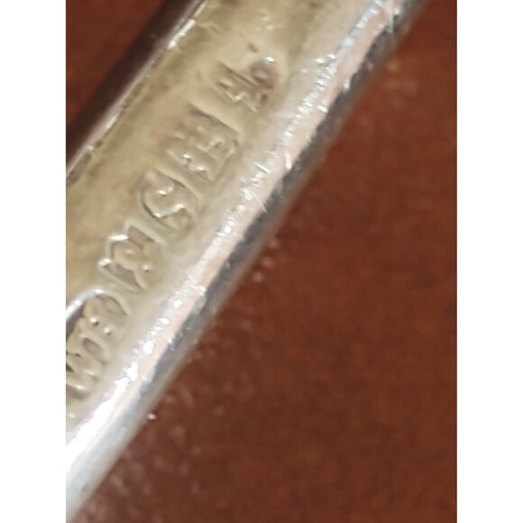 Antique Silver Plate Three Prong Toaster Fork William Hutton & Sons 1900's 7 " - Picture 12 of 12